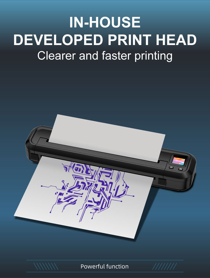 MHT Bluetooth Portable Tattoo Transfer Stencil Printer