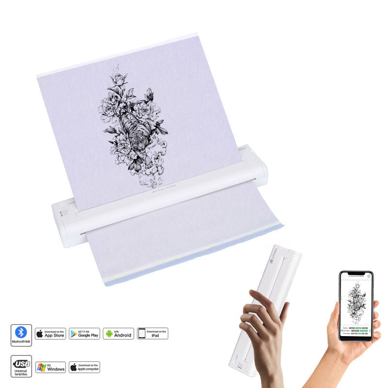 ATS Portable Mini Tattoo Thermal Copier Printer