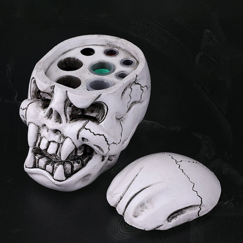 8 Hole Skull Tattoo Ink Holder