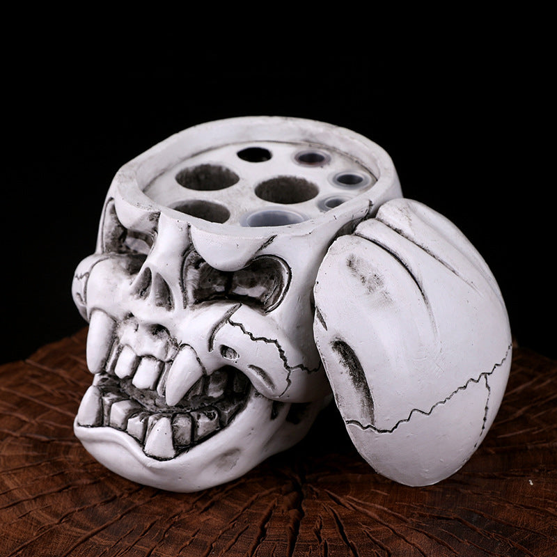 8 Hole Skull Tattoo Ink Holder
