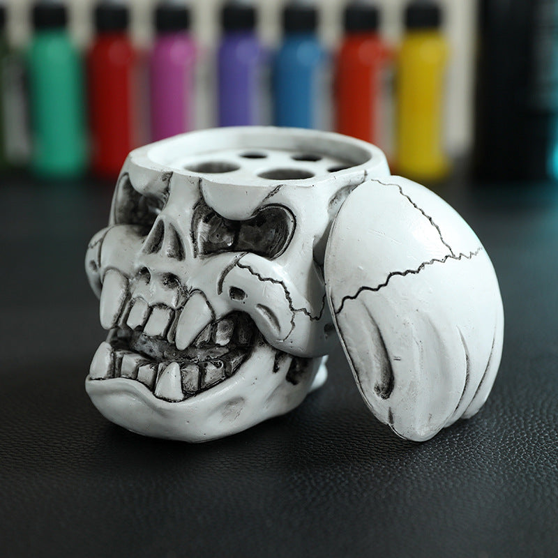 8 Hole Skull Tattoo Ink Holder