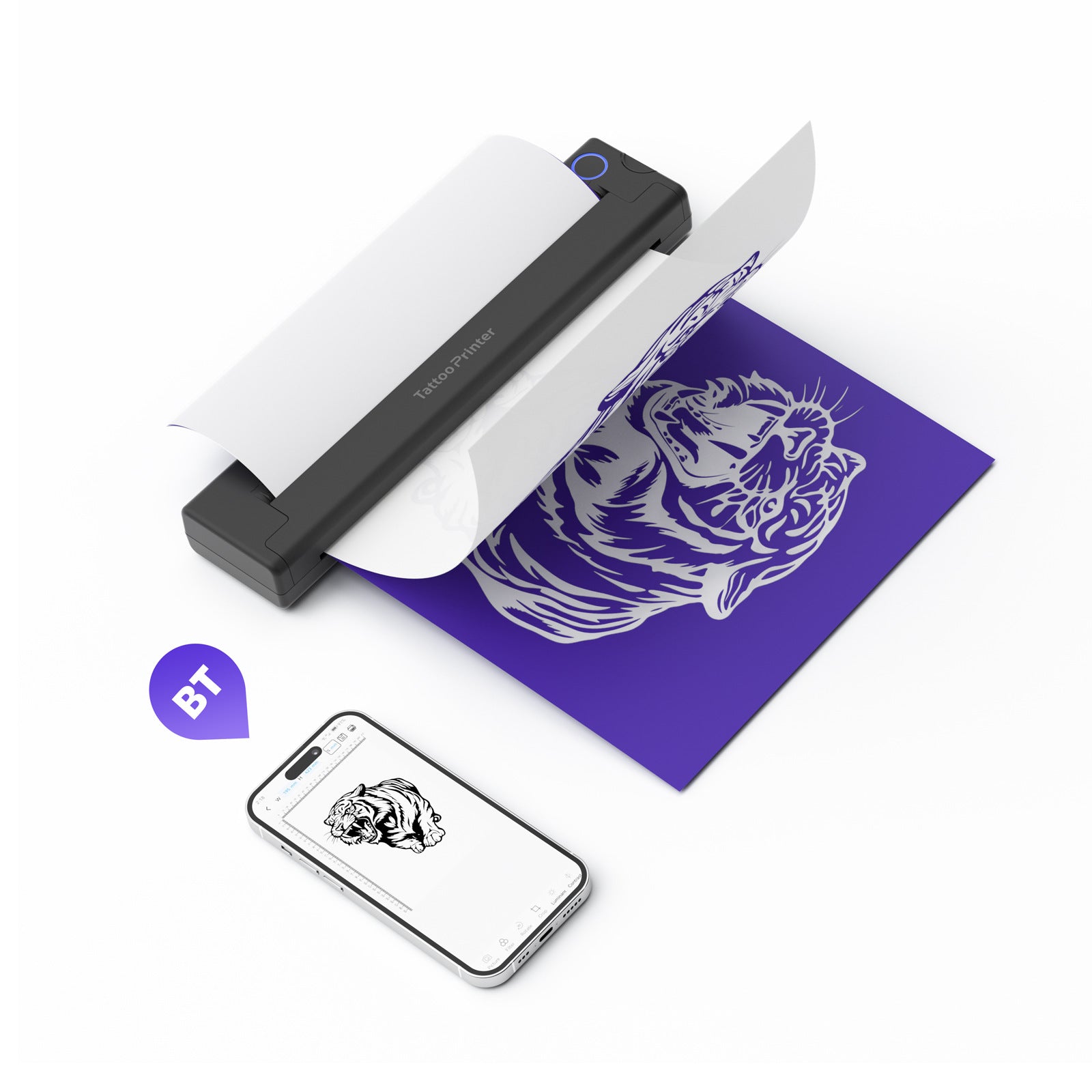 A4 Bluetooth Thermal Tattoo Printer