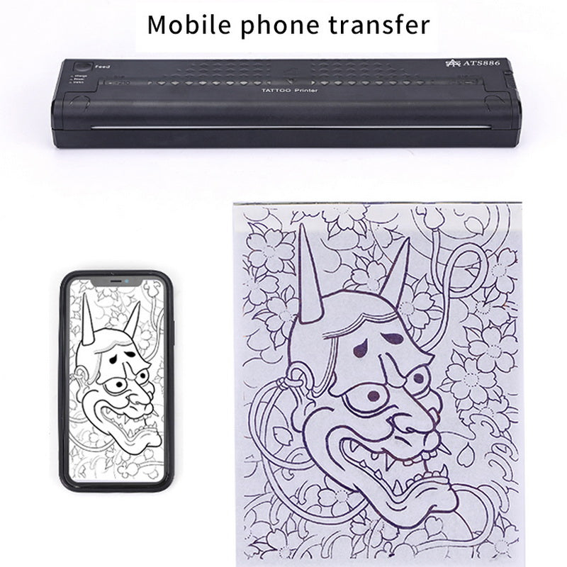 ATS Portable Mini Tattoo Thermal Copier Printer