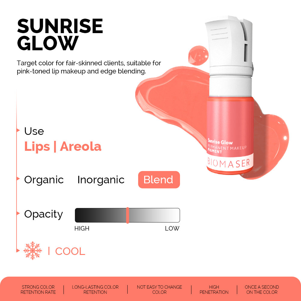 Biomaser Powder PMU Pigment - Sunrise Glow