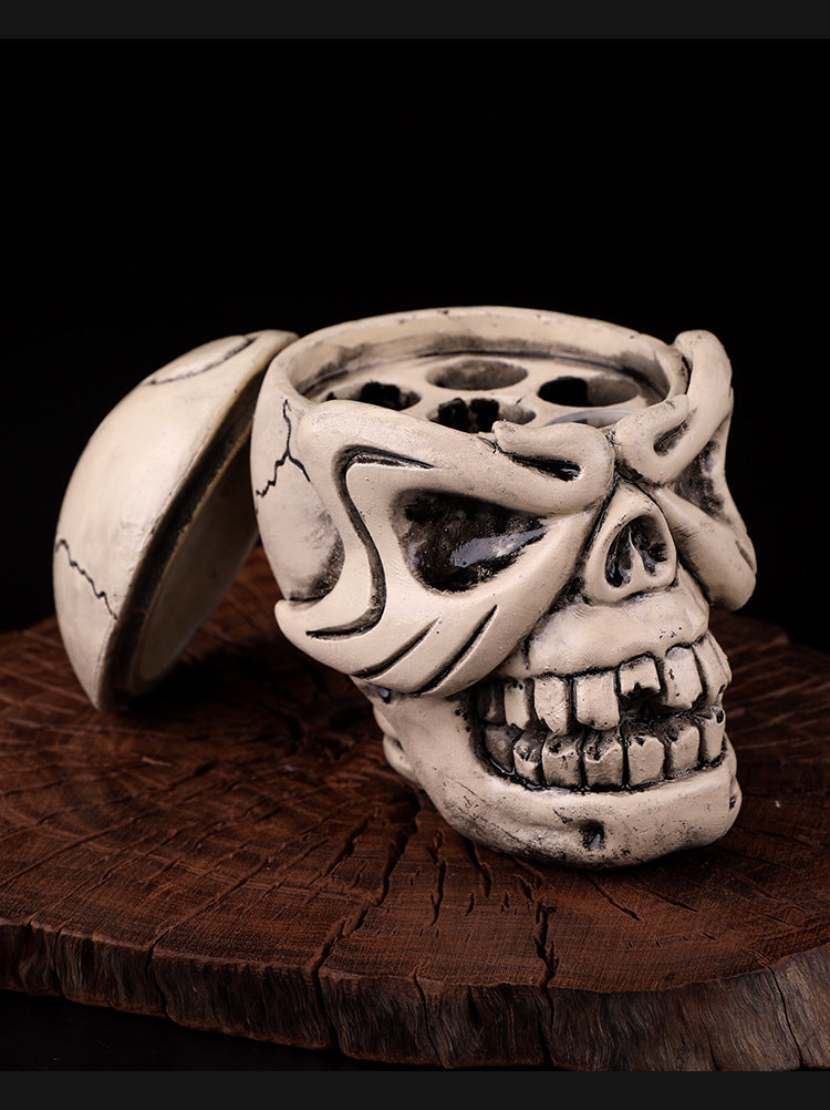 7 Hole Skull Tattoo Ink Holder