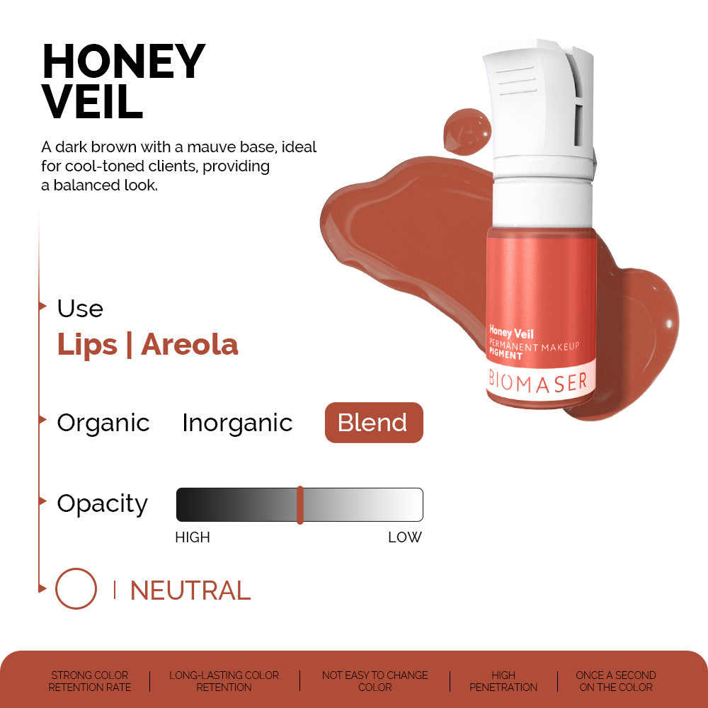 Biomaser Powder PMU Pigment - Honey Veil