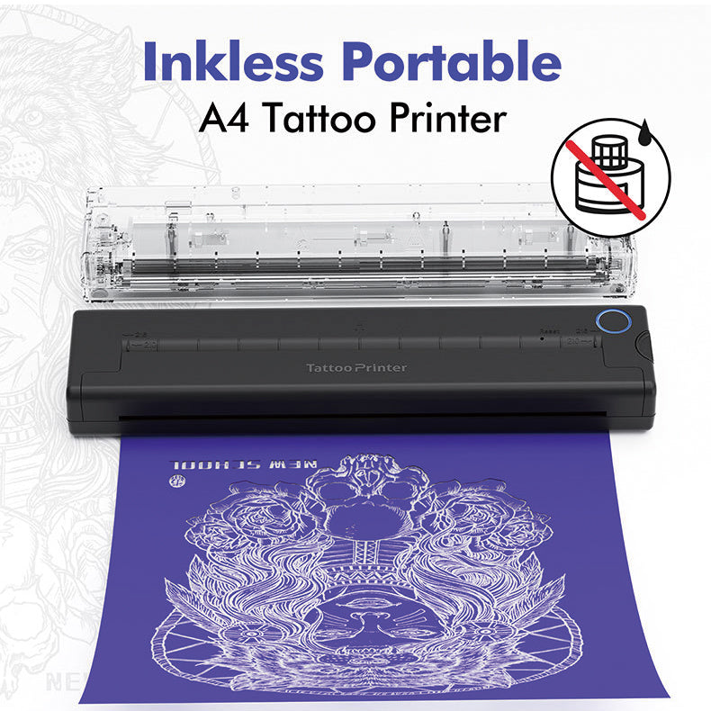 A4 Bluetooth Thermal Tattoo Printer