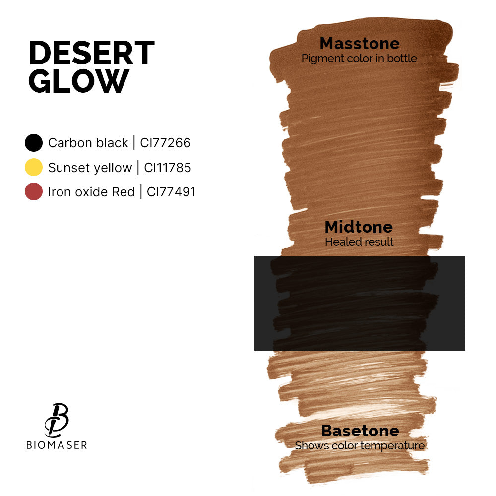 Biomaser Powder PMU Pigment - Desert Glow