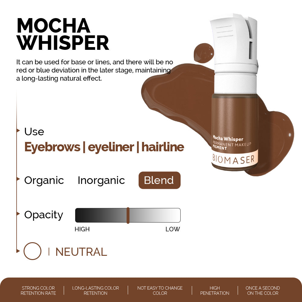 Biomaser Powder PMU Pigment - Mocha Whisper