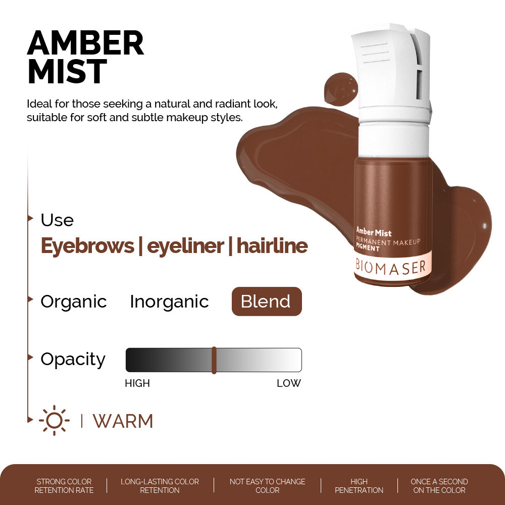 Biomaser Powder PMU Pigment - Amber Mist