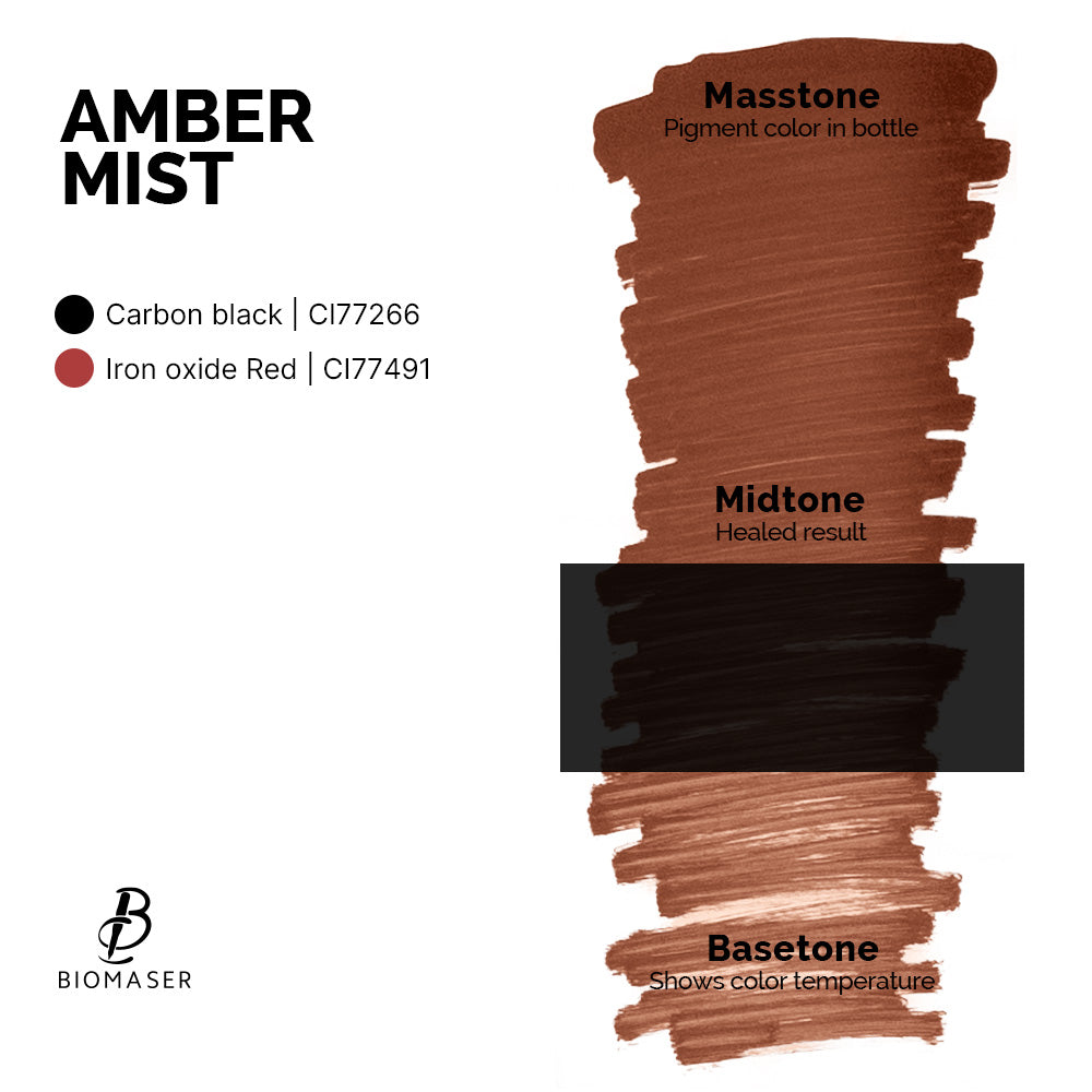 Biomaser Powder PMU Pigment - Amber Mist