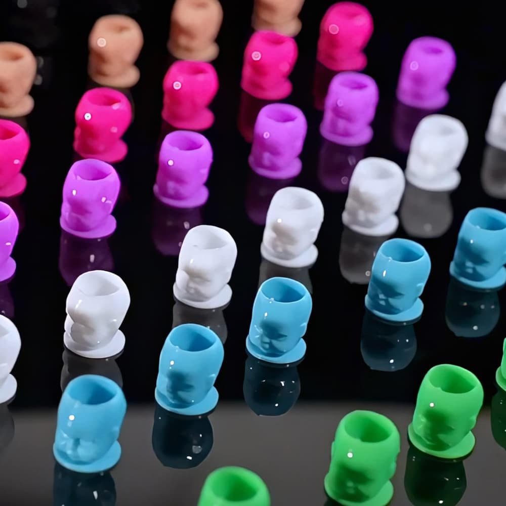 Doll - shaped Tattoo Ink Cups