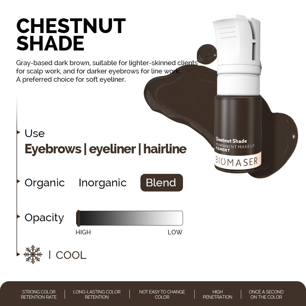 Biomaser Sweety PMU Pigment - Chestnut Shade