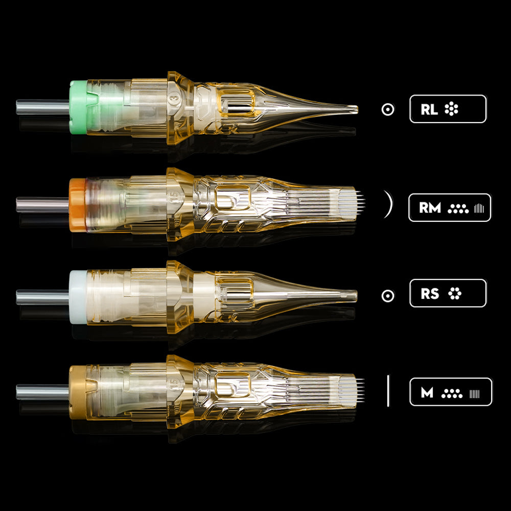 Sunlit Pro RS Round Shader Universal Tattoo Cartridge Needle