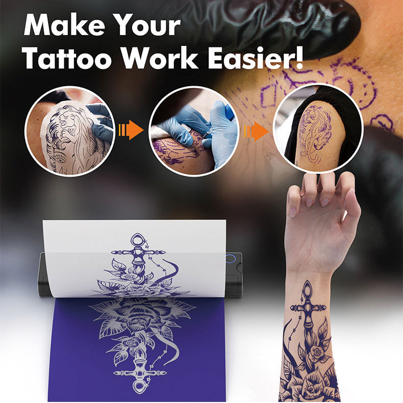 A4 Bluetooth Thermal Tattoo Printer