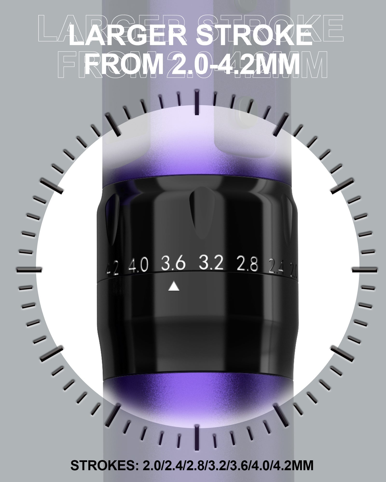 THUNDERLORD POWER HyperCharge U9 Fast Charge tattoo Machine with Adjustable Strokes