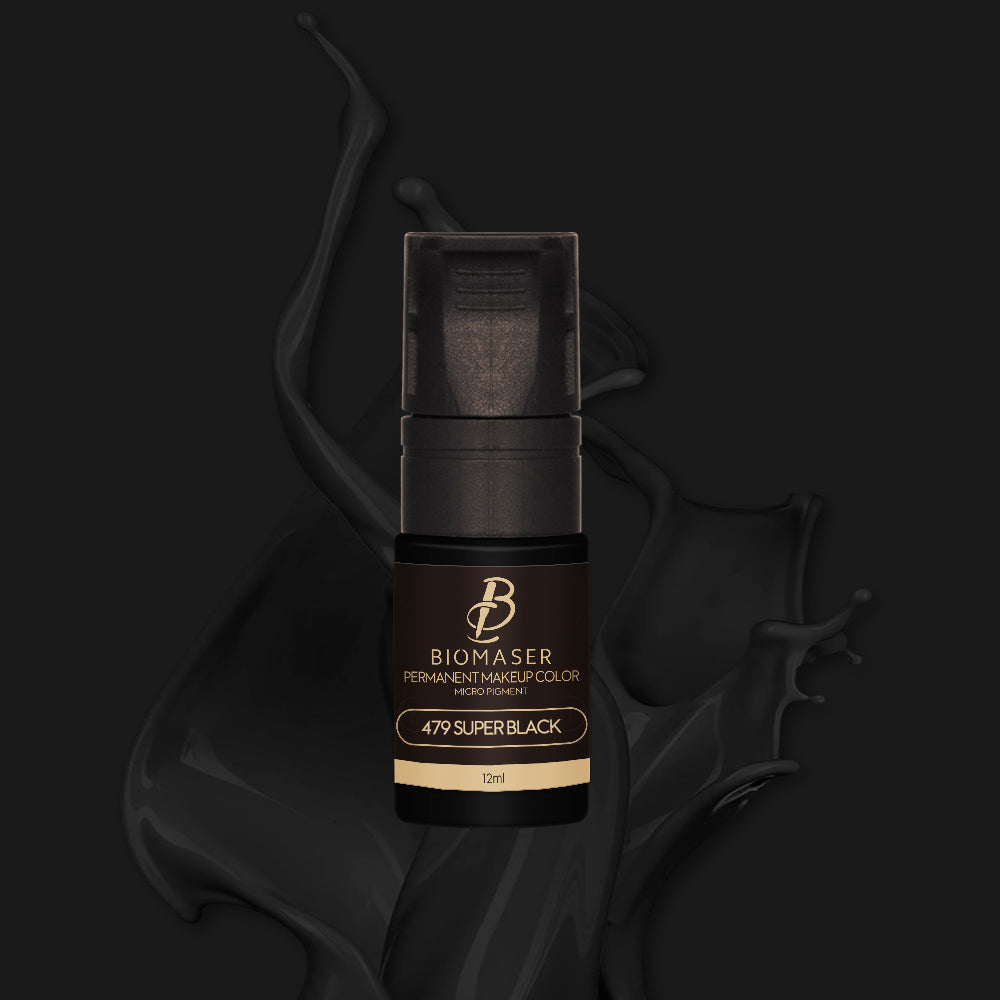 Eyeliner liquid Biomaser pigment ink for Permanent Makeup Micropigmentation Machine Pigment 12ml