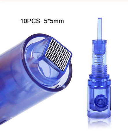 MTS MESO 10PCS Screw Microneedling Cartridge Needles for BMX Permanent Makeup Machine