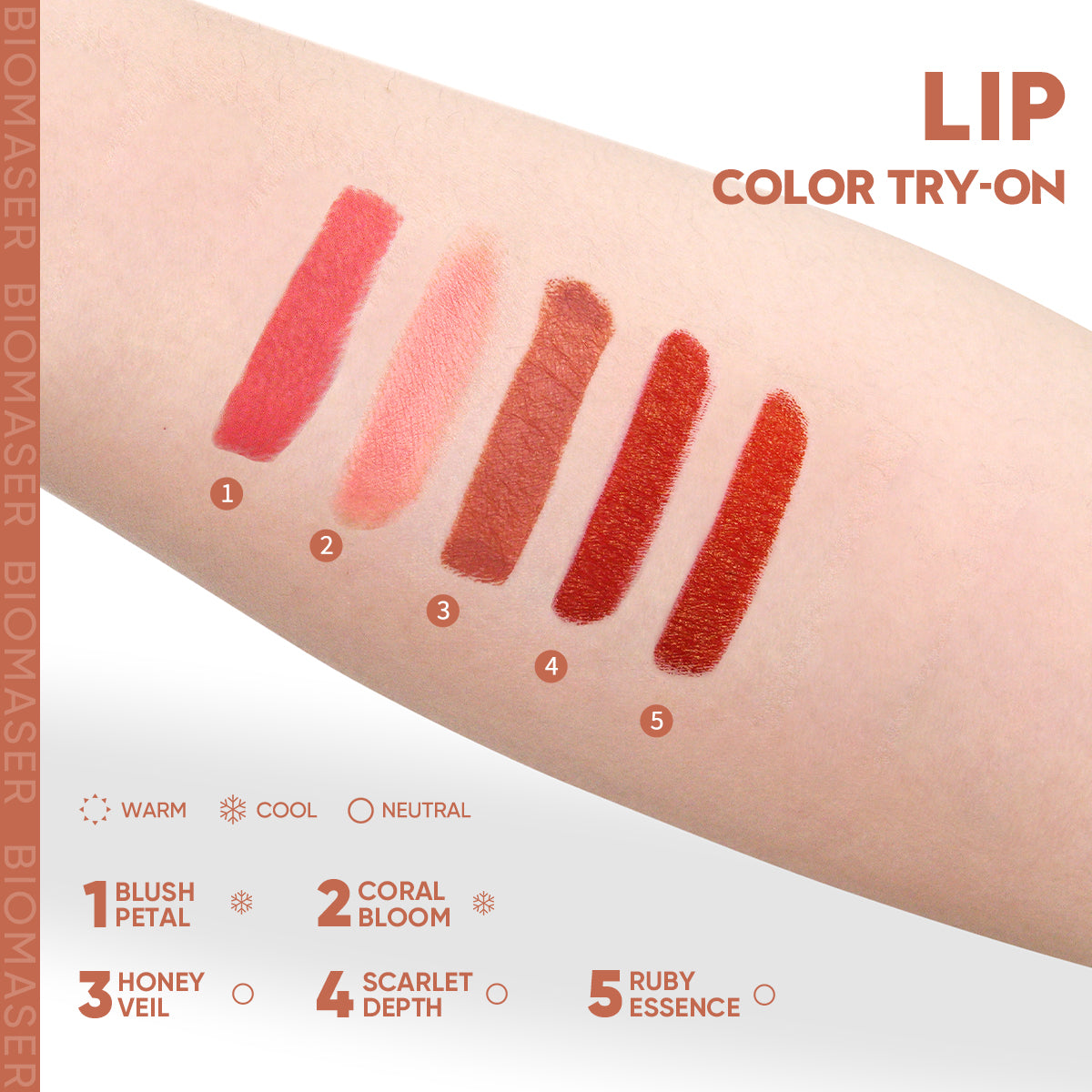 Biomaser Lips Pigment Collection