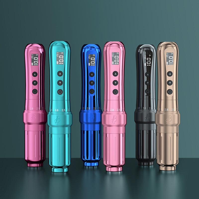 Biomaser U1 Wireless Permanent Makeup Machine Pen | Adjustable Stroke & Dual Battery