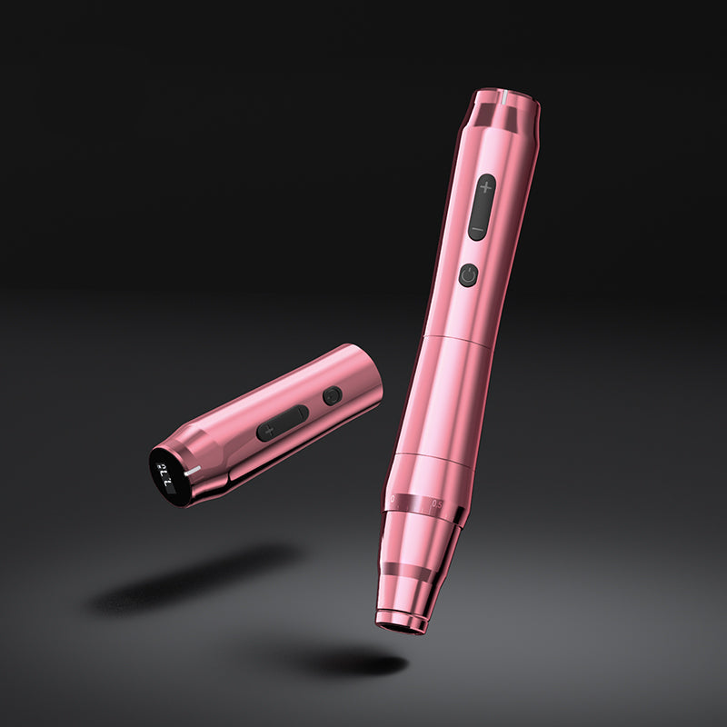 Biomaser TP010 Tattoo & Makeup Machine | Wireless 3.0mm Adjustable Stroke Pen
