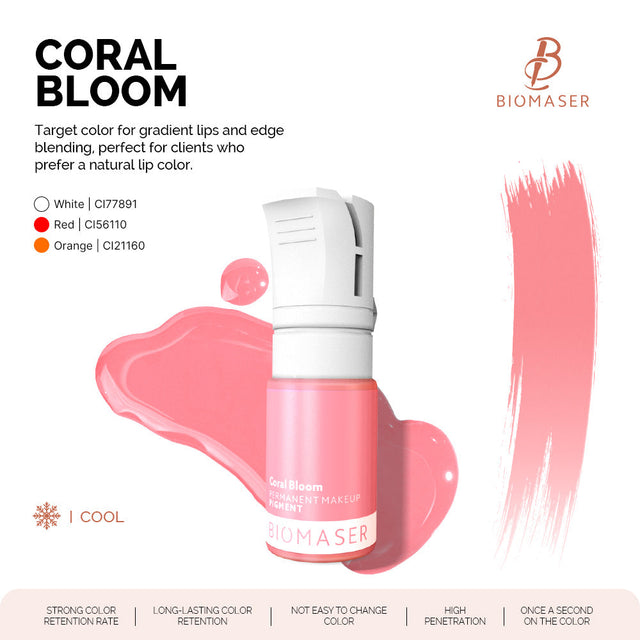 Pigmentos Blend Biomaser para labios | 12 ml