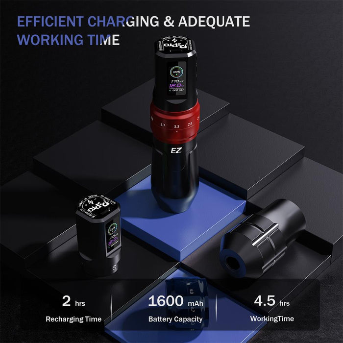 EZ P3 Pro Wireless Battery Tattoo Pen Machine