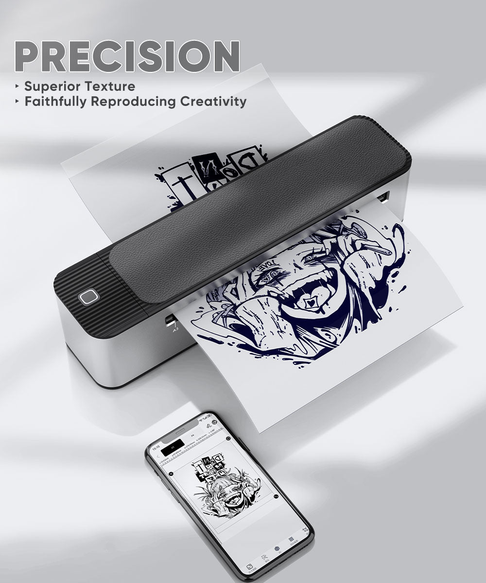 A3 Wireless Thermal Tattoo Transfer Machine