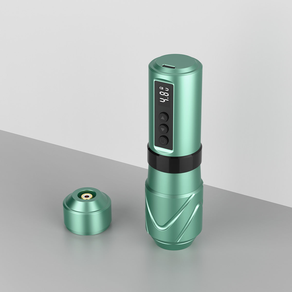 Bolígrafo para tatuajes inalámbrico de doble batería Atto Origin Pro | Master Precision Lining