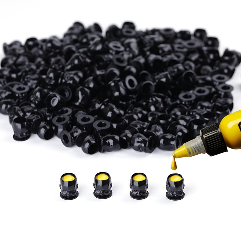 Doll - shaped Tattoo Ink Cups