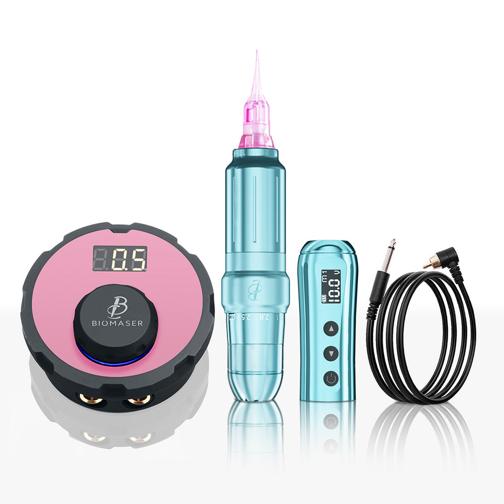 Biomaser JOG261 PMU Tattoo Machine Kit For Eyebrows & Lips