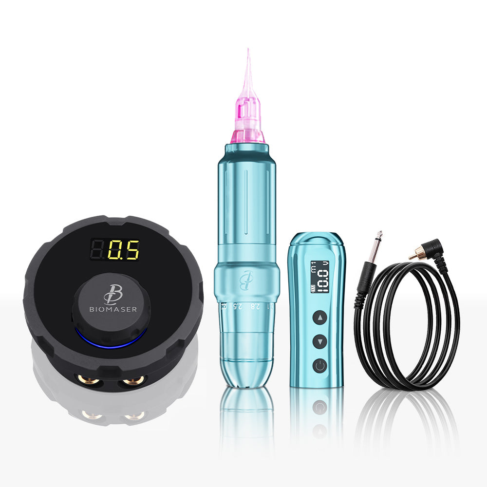 Biomaser JOG261 PMU Tattoo Machine Kit For Eyebrows & Lips