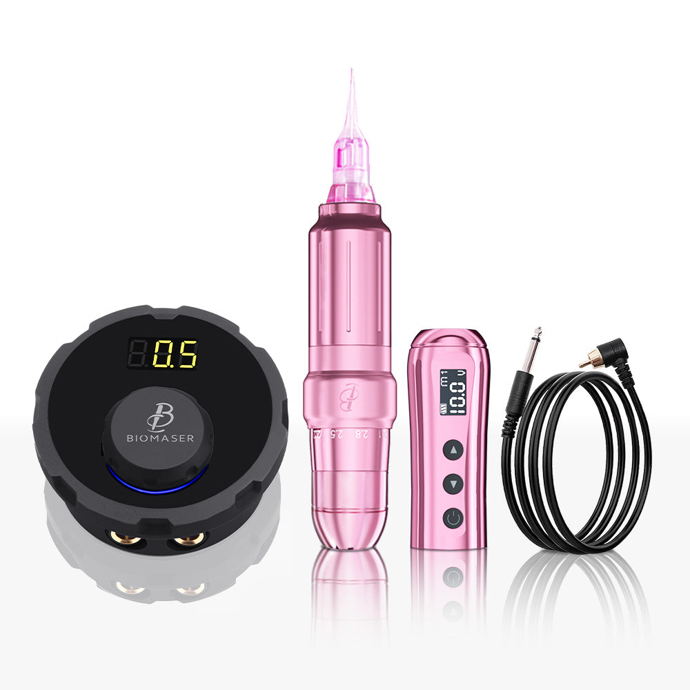 Biomaser JOG261 PMU Tattoo Machine Kit For Eyebrows & Lips