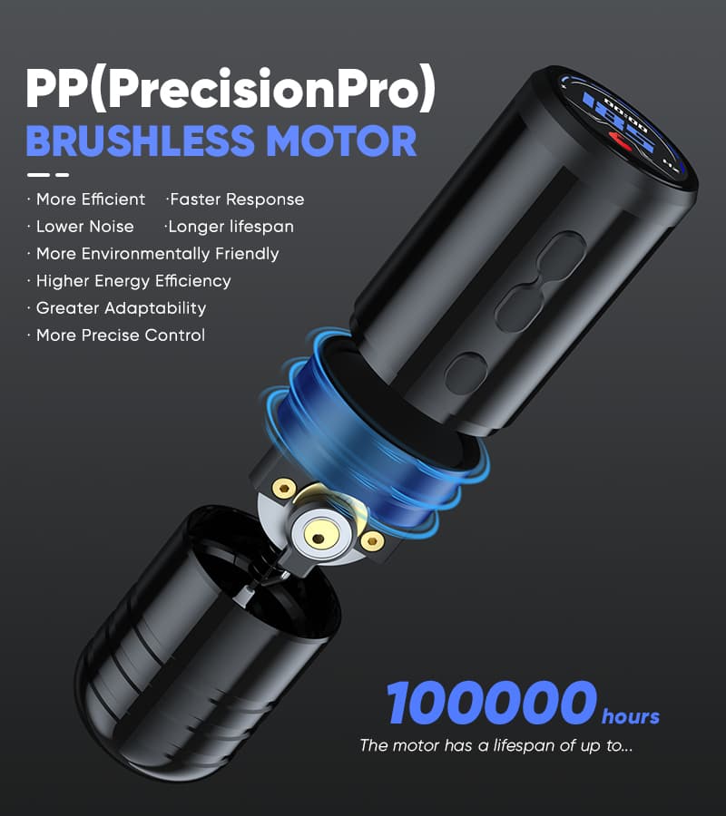 Thunderlord Power U8 Wireless Tattoo Machine