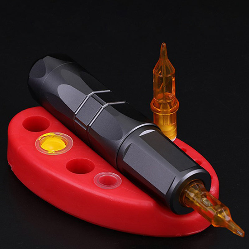 Silicone Pigment Cup and Pen Holder for Tattoo and Permanent Makeup