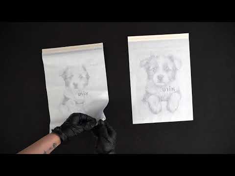 Impresora de tatuajes Bluetooth XIRU XR3 | Máquina de plantillas térmicas para profesionales