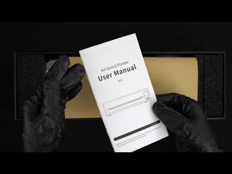 Impresora de tatuajes Bluetooth XIRU XR3 | Máquina de plantillas térmicas para profesionales