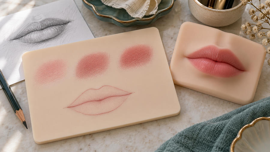 Plan a Lip-Shading Practice Session: Patch, Transition and Shape