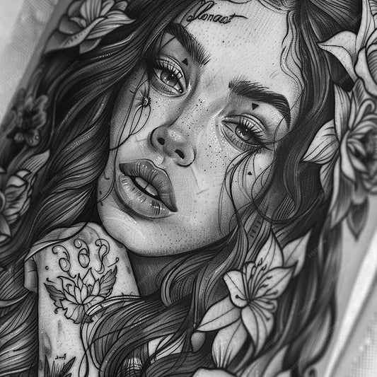 ATTO TATTOO 高质量肖像纹身