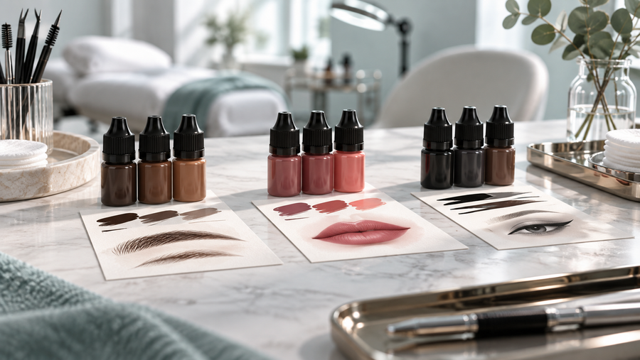 How to Choose PMU Pigment for Brows, Lips and Eyeliner