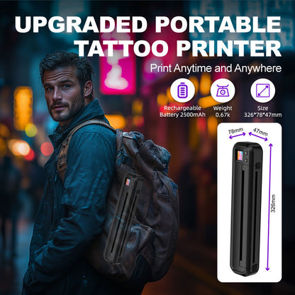 MHT Bluetooth Portable Tattoo Transfer Stencil Printer
