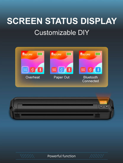 MHT Bluetooth Portable Tattoo Transfer Stencil Printer