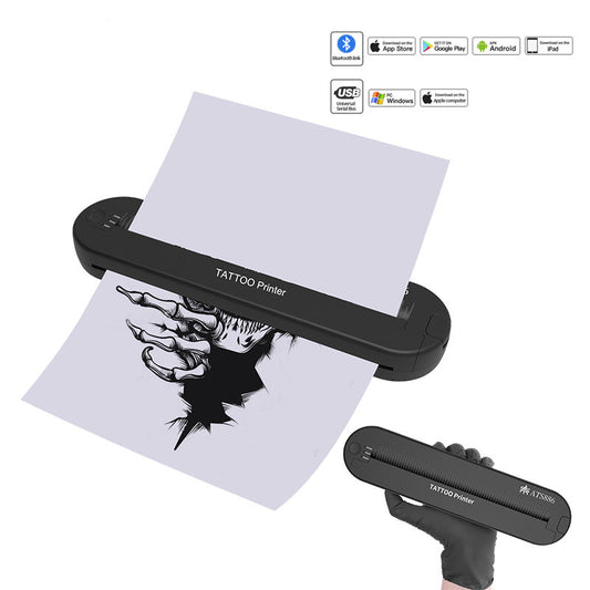 ATS Wireless Portable Tattoo Stencil Printer