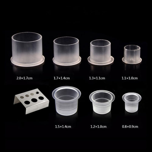 Plastic Tattoo Ink Cups