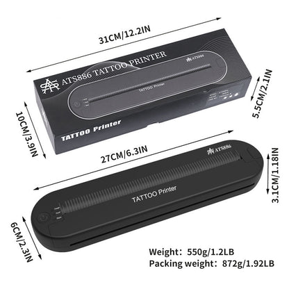 ATS Wireless Portable Tattoo Stencil Printer