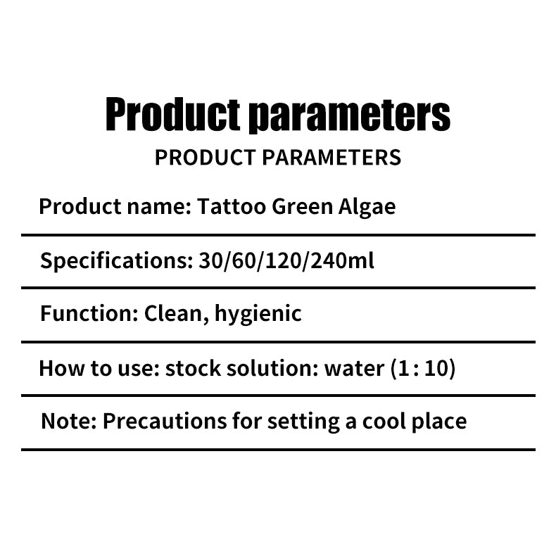 Professional Tattoo Green Soap