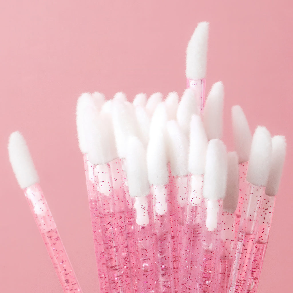 Disposable Flocked Brushes - Multi-Use Lips & Lash Lift