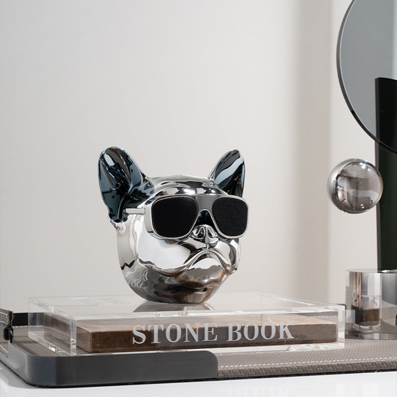 Bluetooth Bulldog Speaker with Bass & TWS Sync