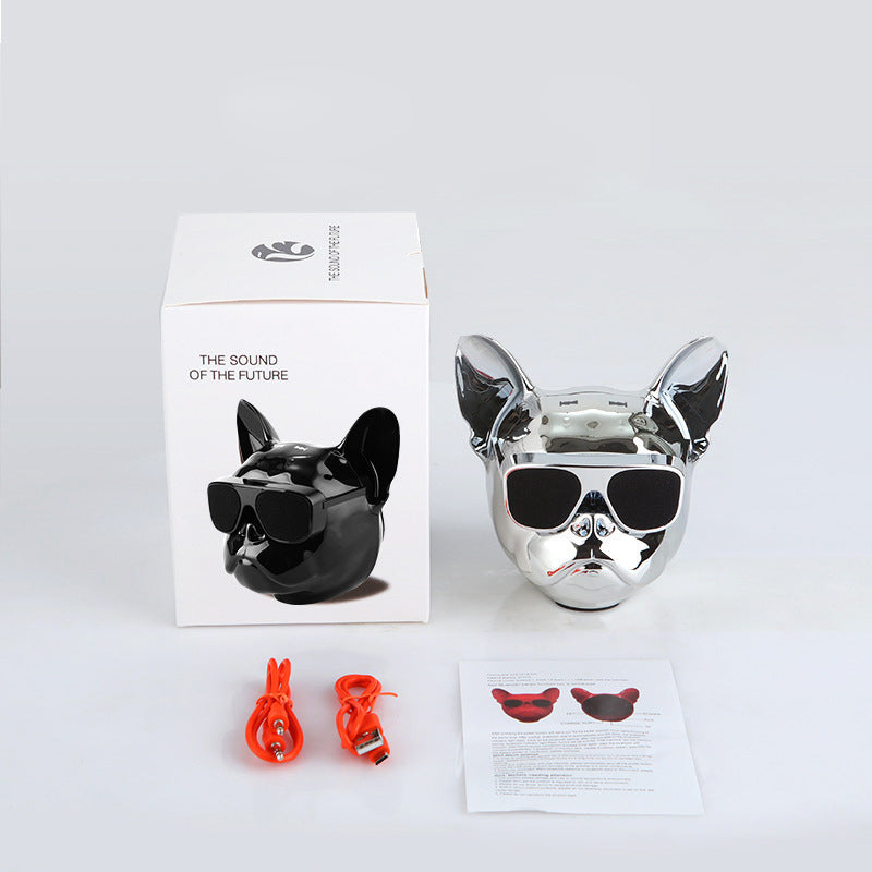 Bluetooth Bulldog Speaker with Bass & TWS Sync