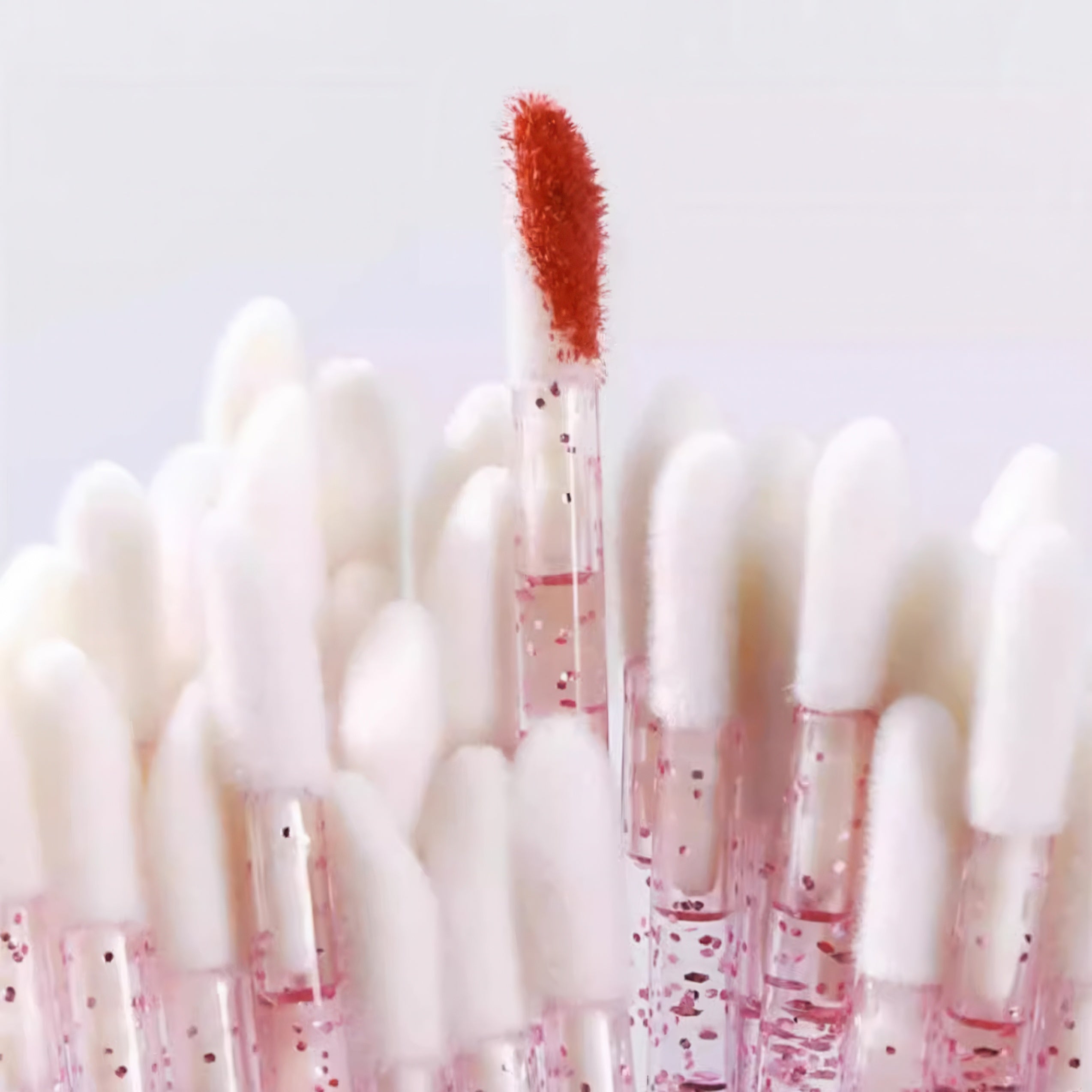 Disposable Flocked Brushes - Multi-Use Lips & Lash Lift